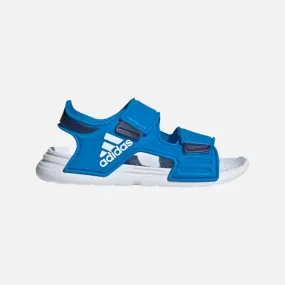 Adidas Altaswim Kids Unisex Sandals (4-7 YEAR) -Blue Rush/Cloud White/Dark Blue