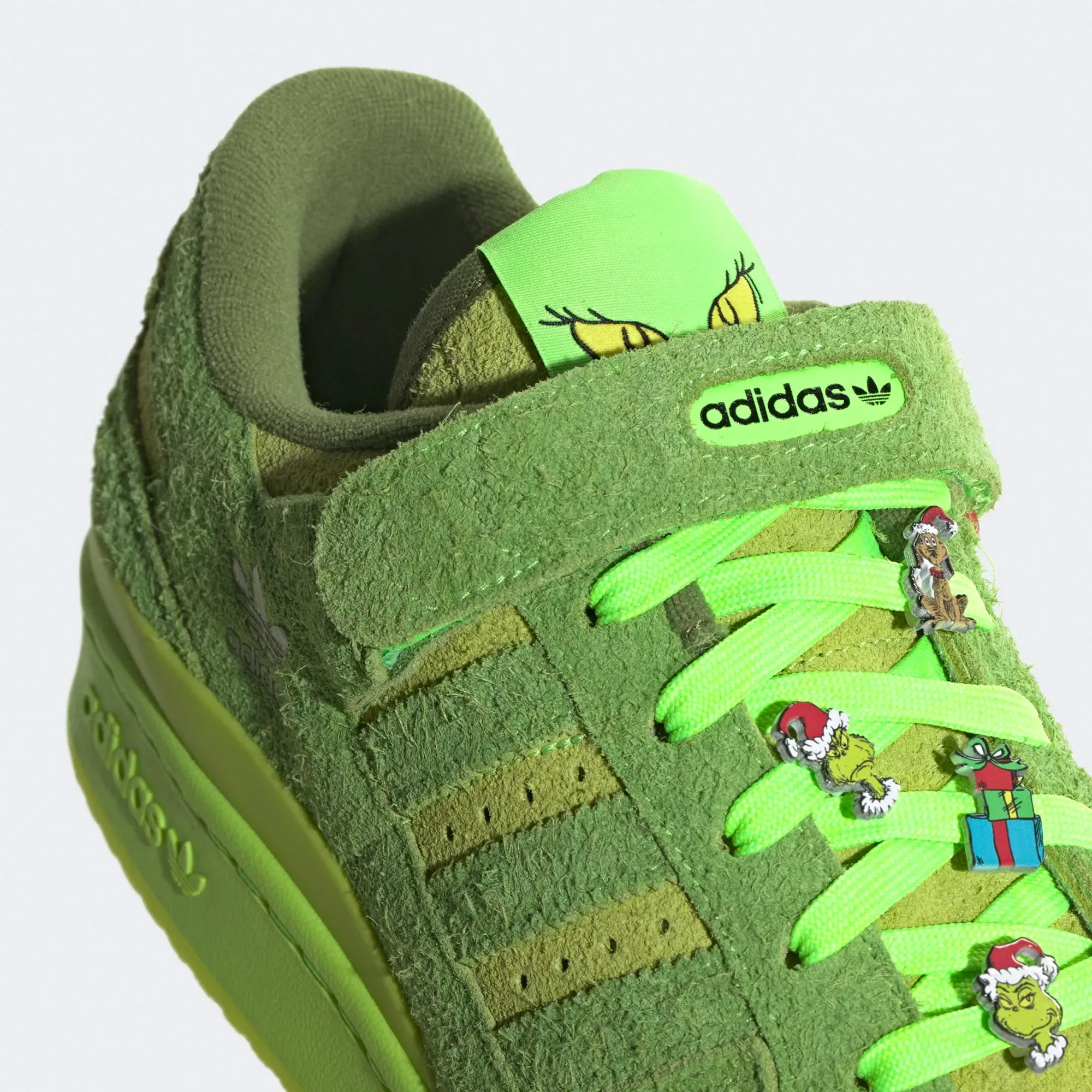 Adidas Forum Low 'The Grinch' Shoes