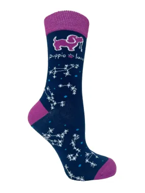 ADULT CREW SOCK, CONSTELLATION PUP