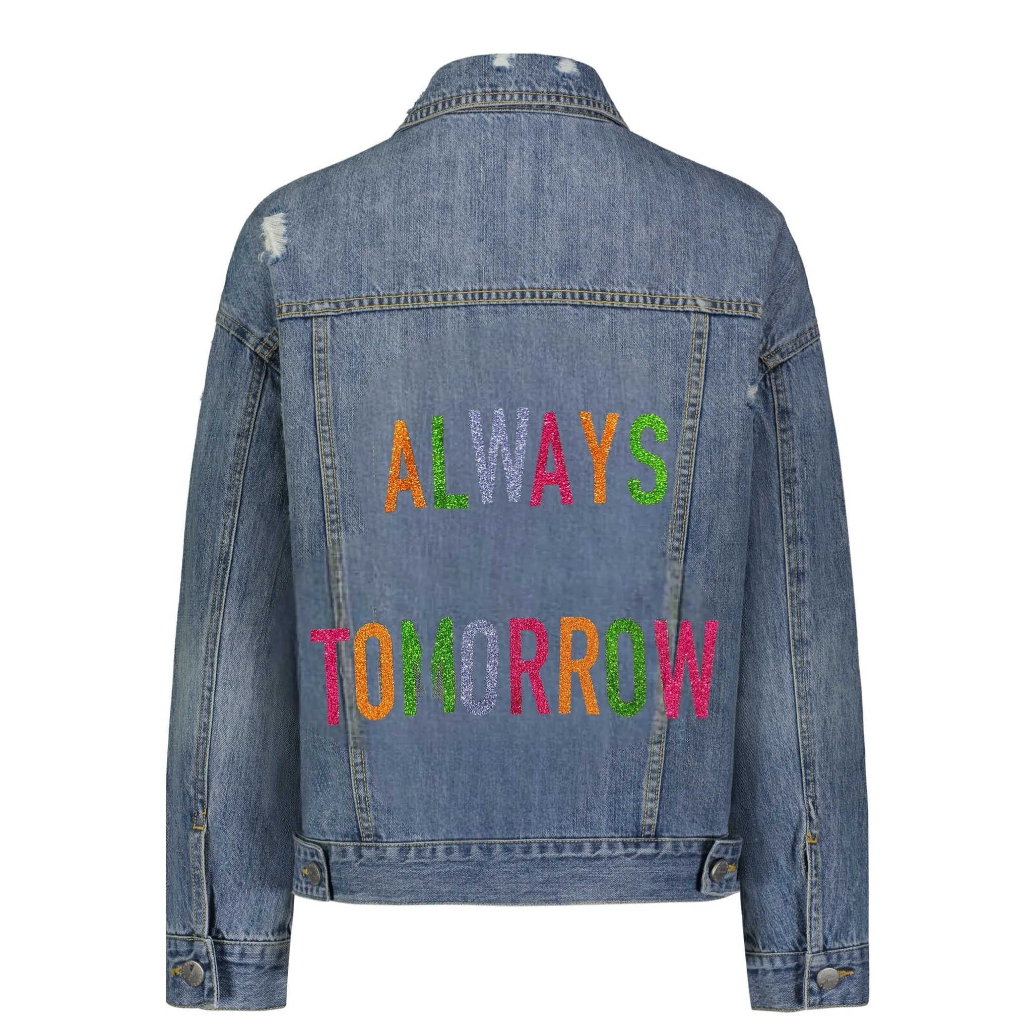 Always Tomorrow  Denim Jacket (Sample Sale)