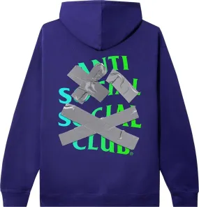 Anti Social Social Club Cancelled (Again) Hoodie Purple