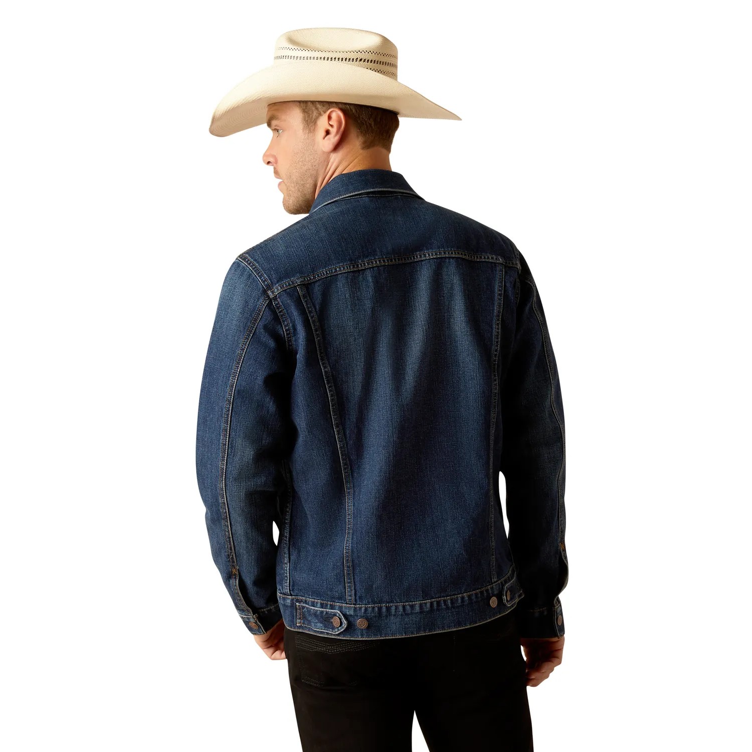 Ariat Mens Denim Team Trucker Jacket - Richford