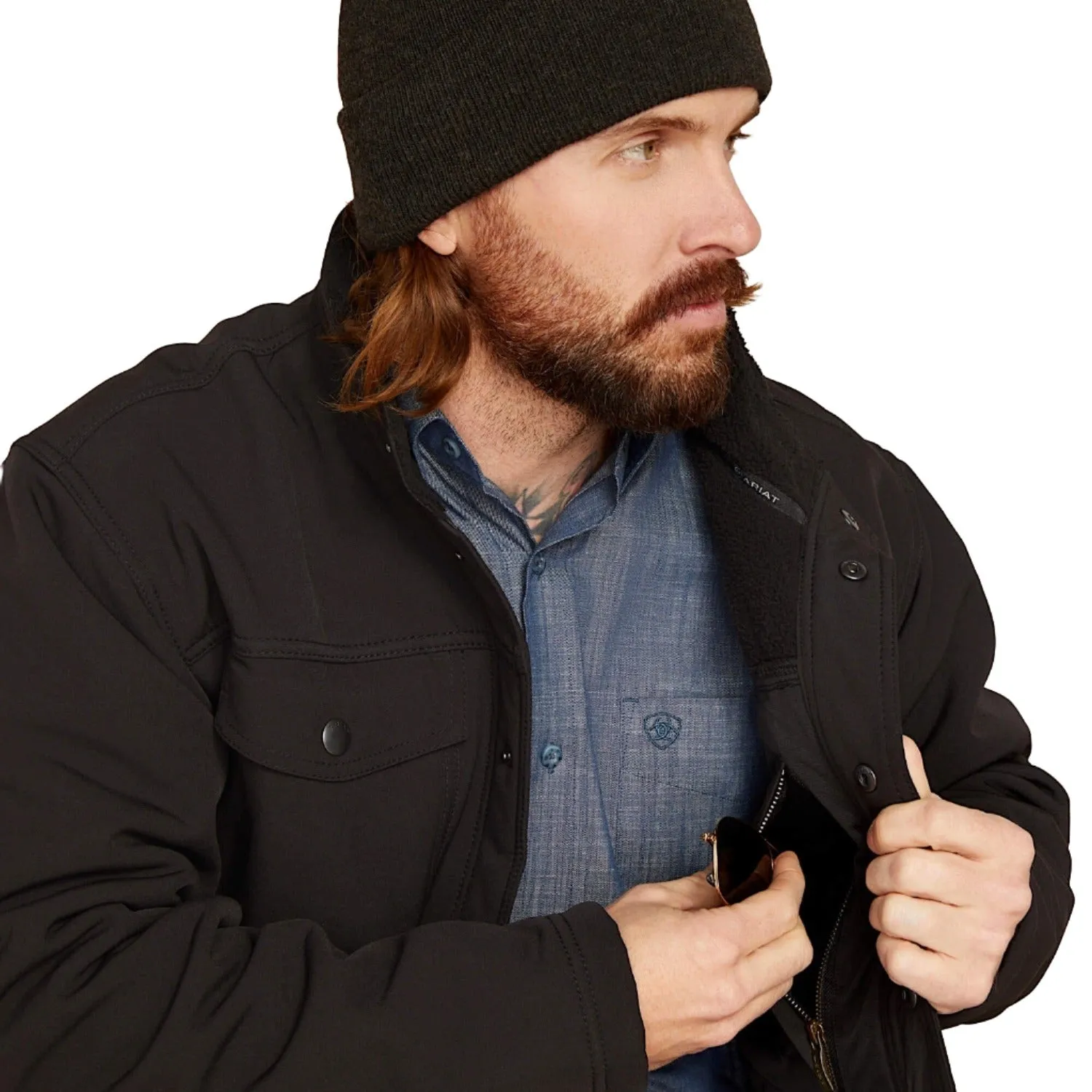 Ariat Men's Vernon Sherpa 2.0 Jacket Black