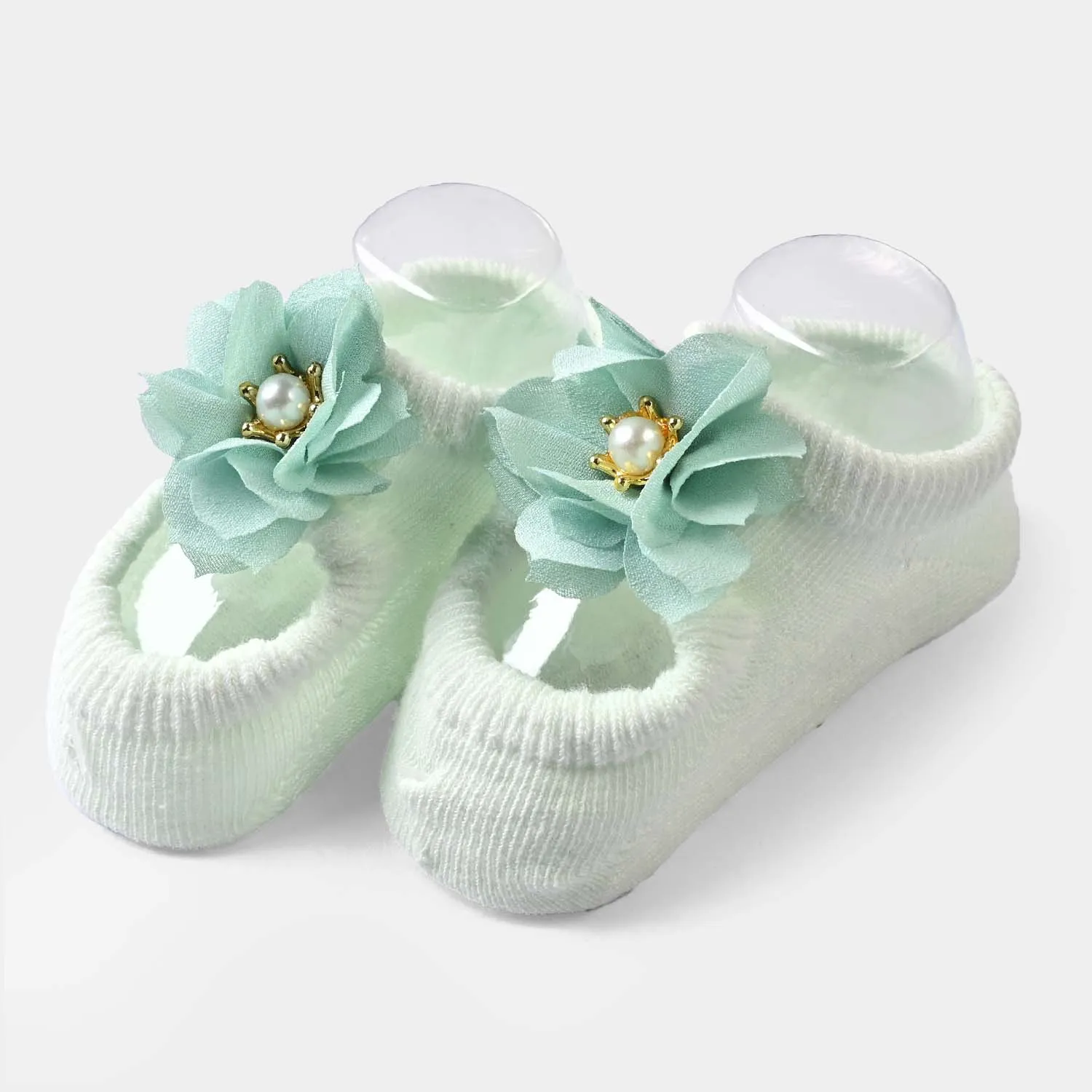 Baby Socks/Booties| Green