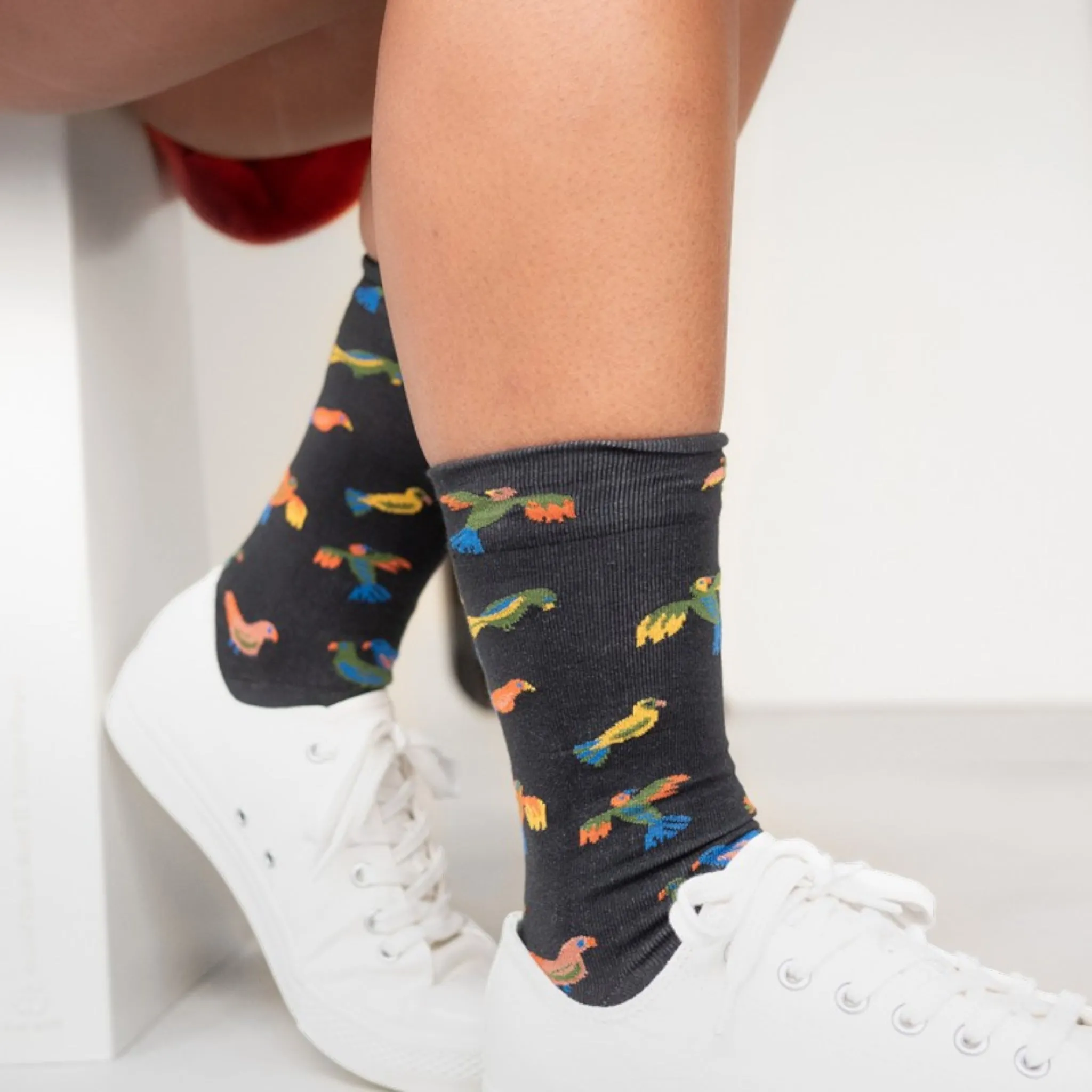 BIRD SOCKS - DARK