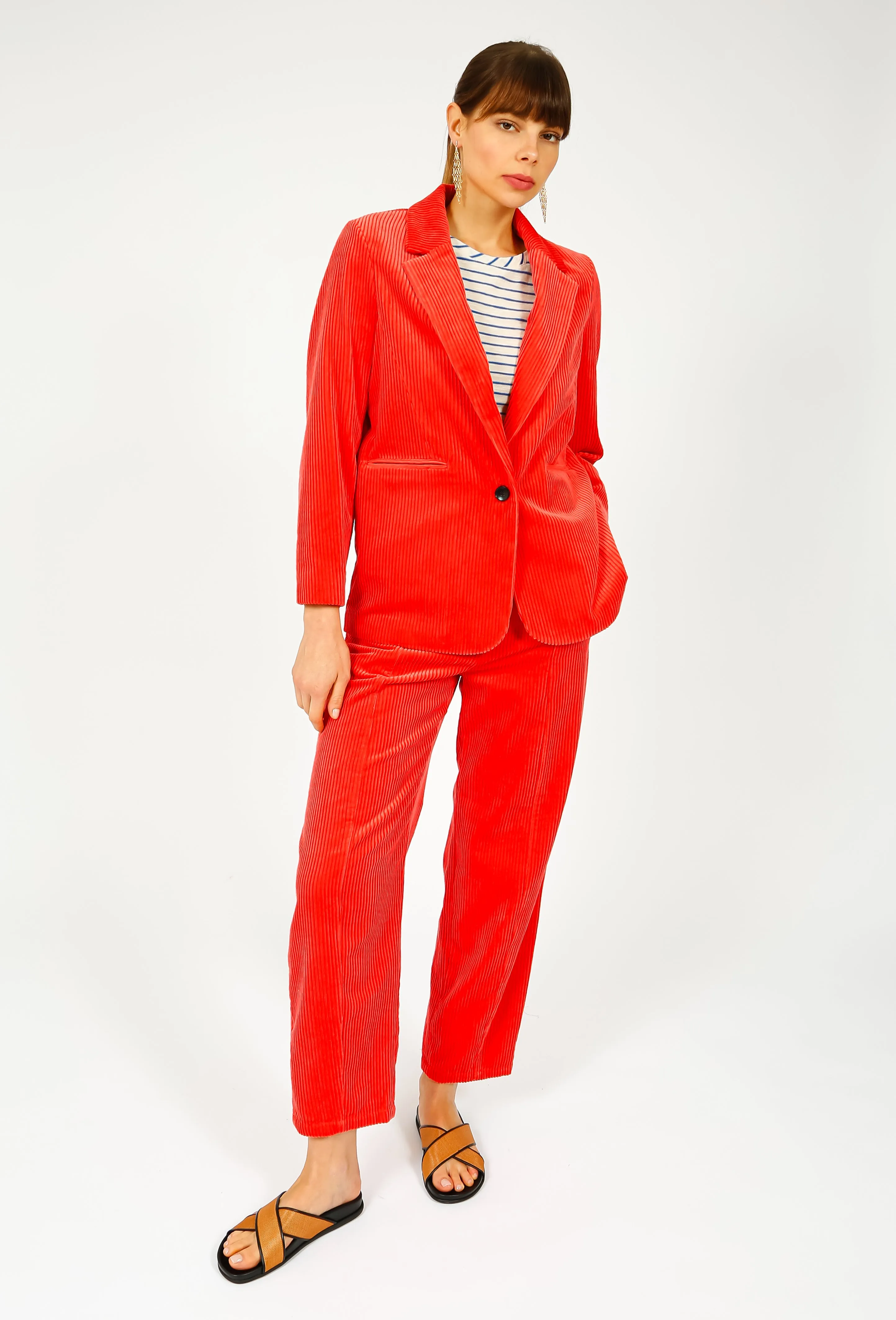 BR Veil Blazer in Corail