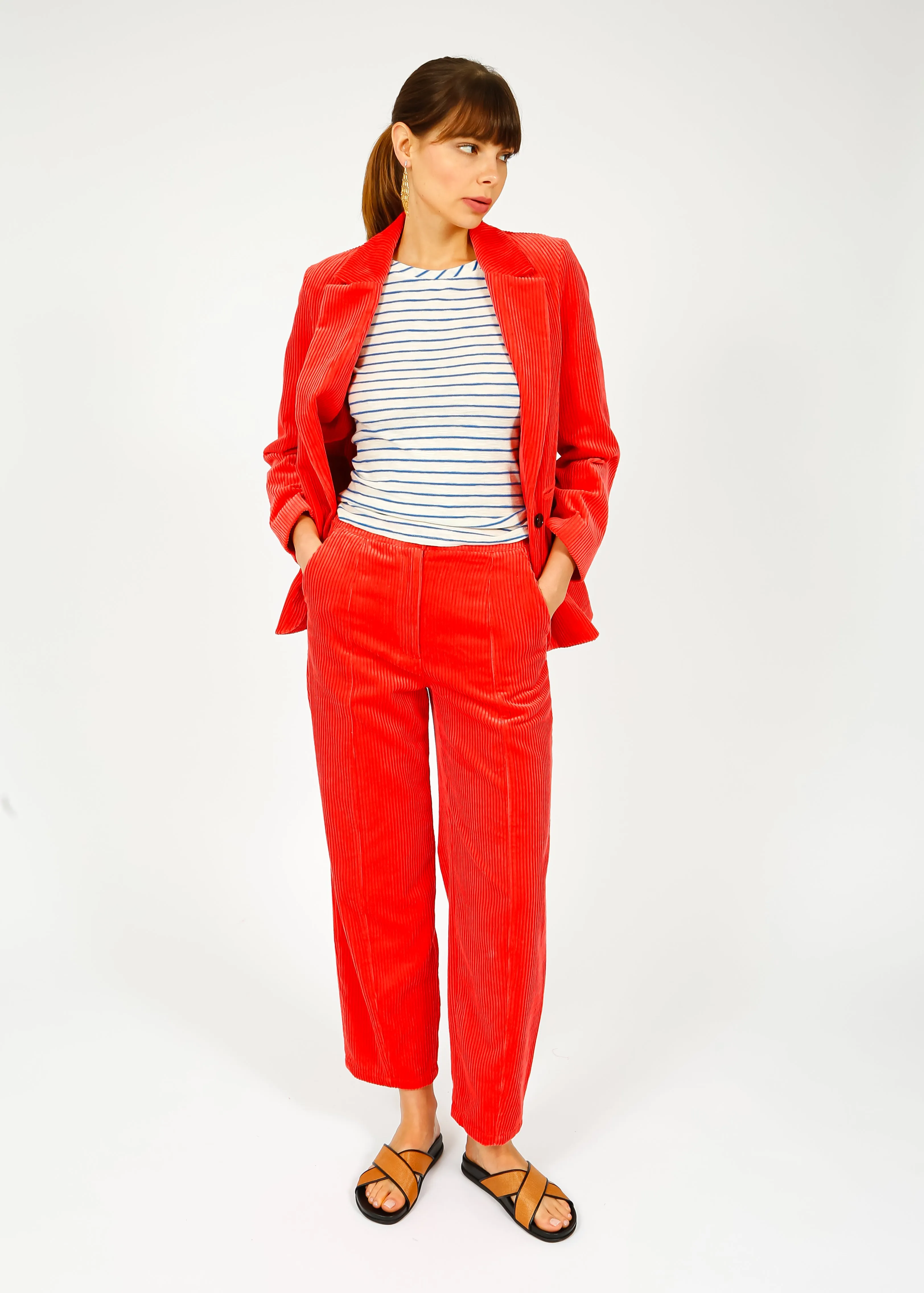 BR Veil Blazer in Corail