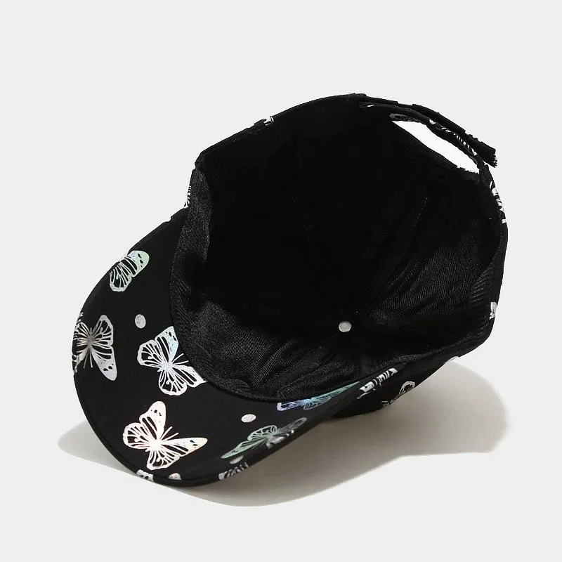 Butterfly Design Baseball Cap