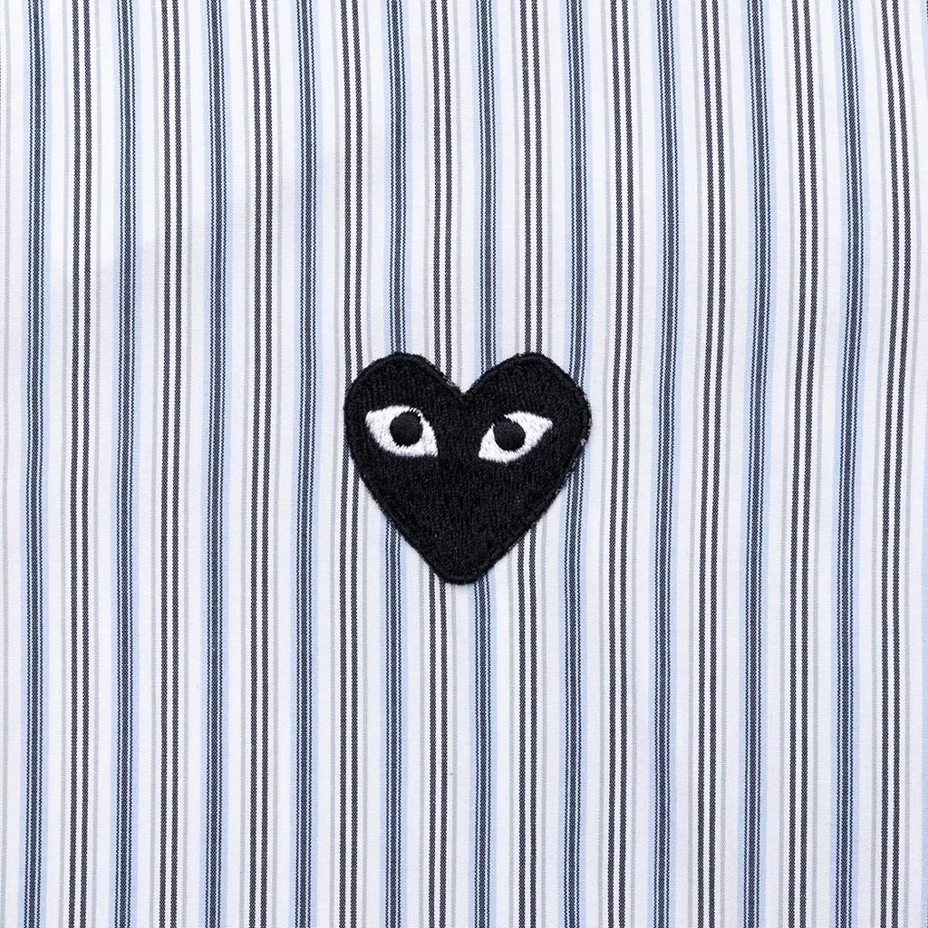 Button Down - Blue/White/Black