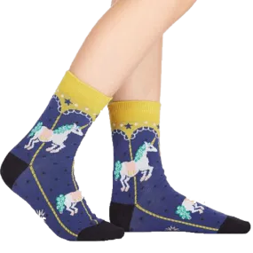 Carousel Junior Crew Sock