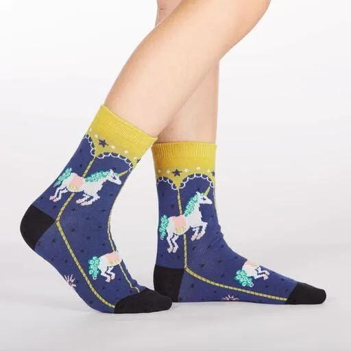 Carousel Junior Crew Sock