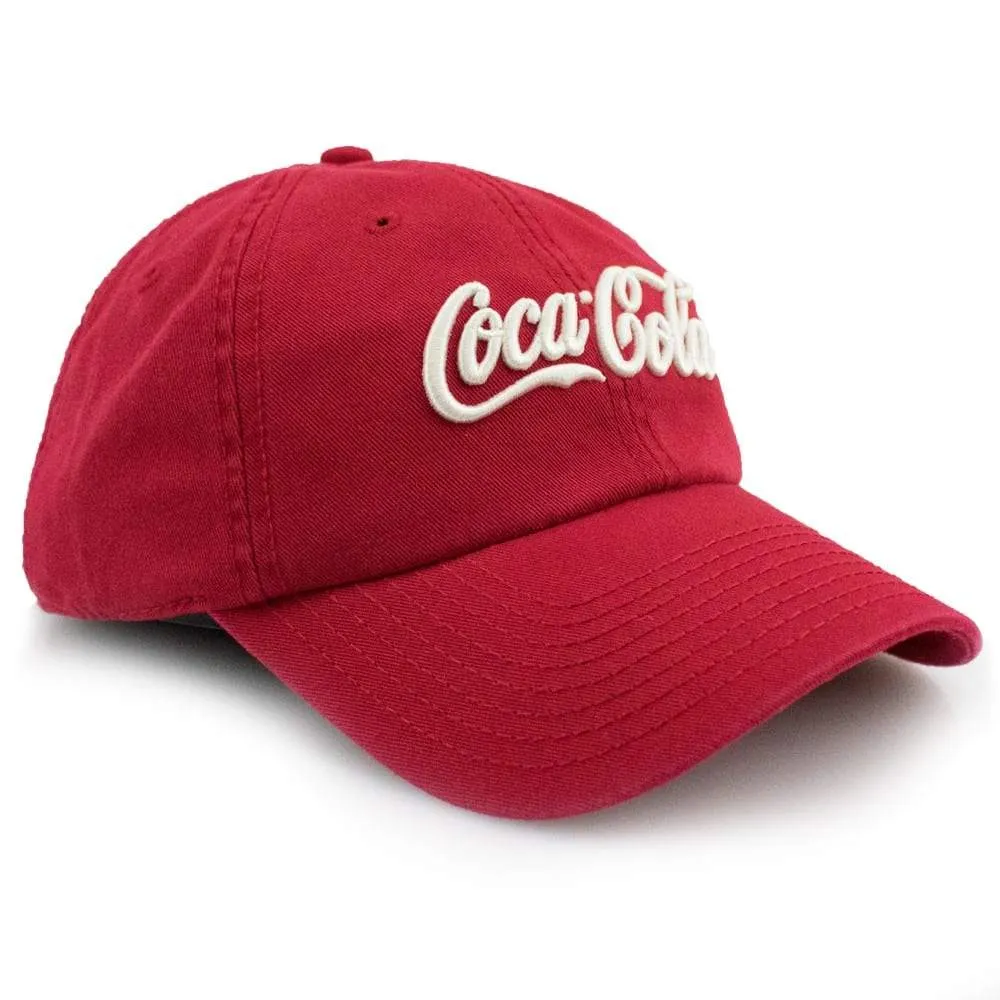 Coca-Cola Washed Slouch Red