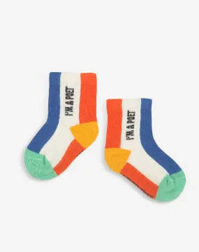 COLORS STRIPES BABY SOCKS