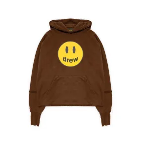 Drew House Mascot Deconstructed Hoodie Brown