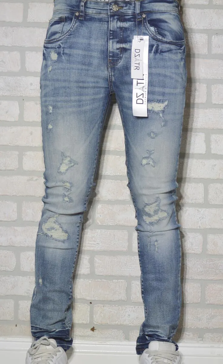 DZTR SUPER STRETCH DENIM - SLIM FIT - BLUE WASH