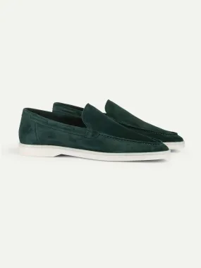 Forest Green Yacht Loafers