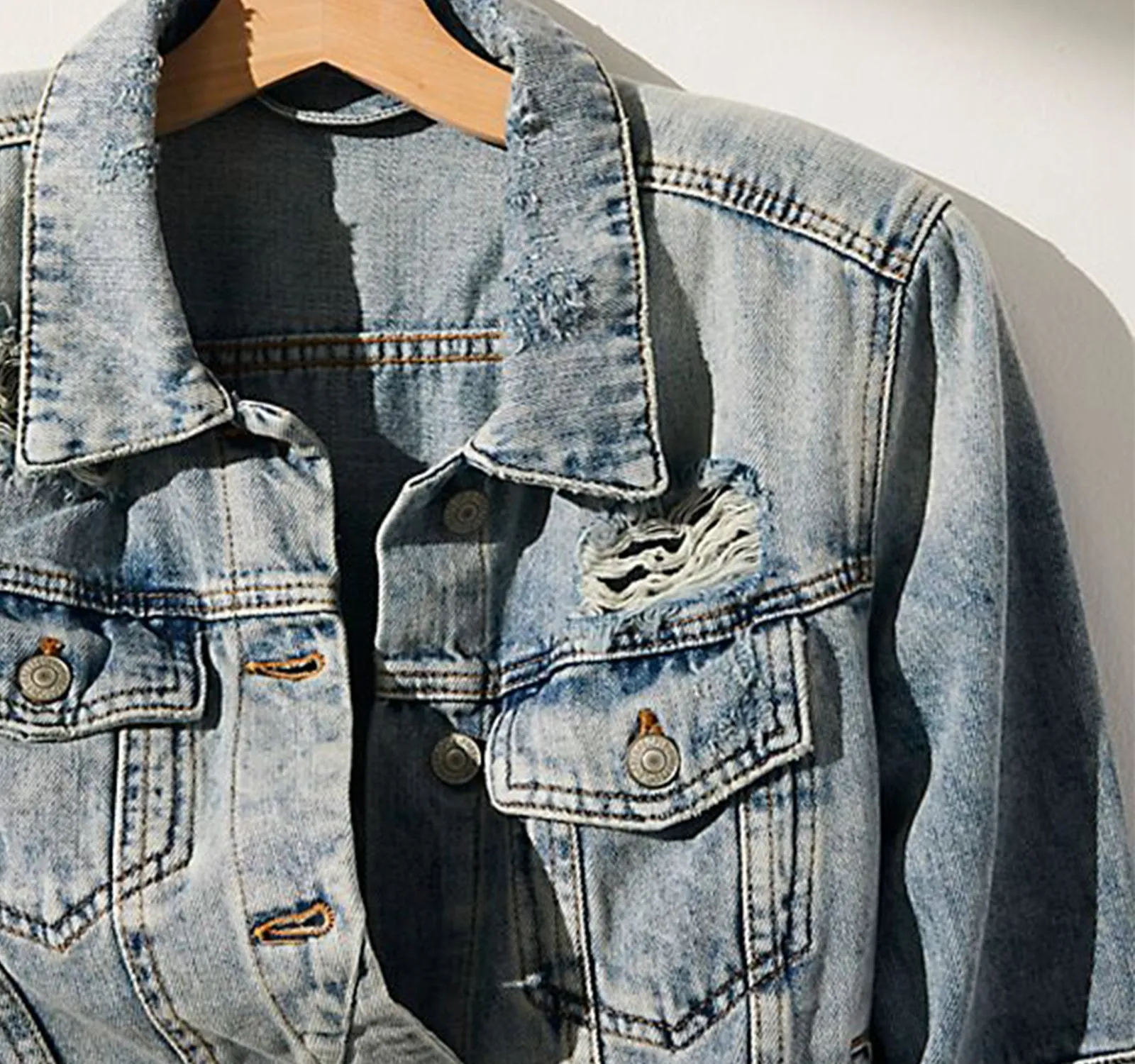 Free People Rumors Denim Jacket