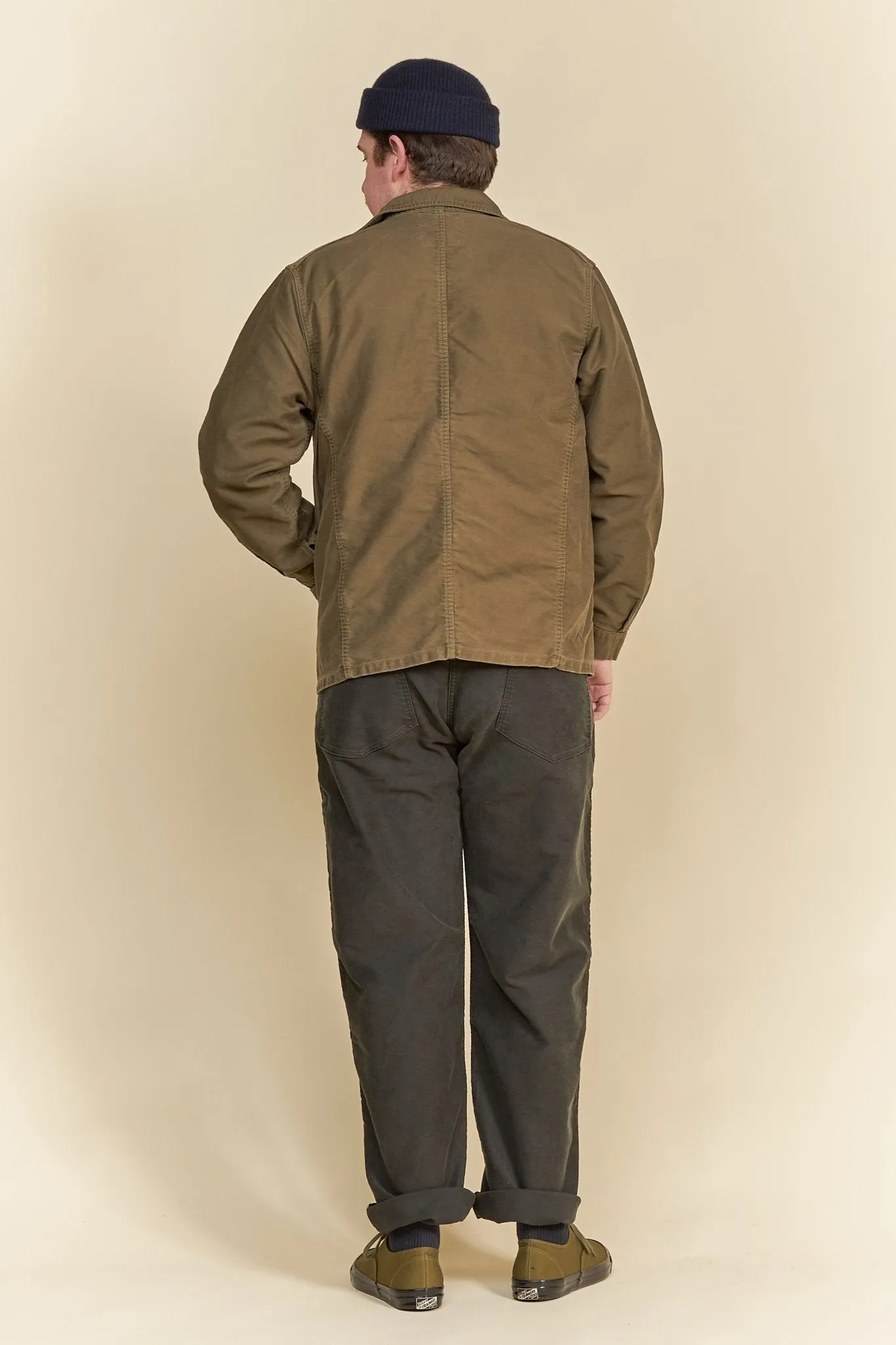 Fullcount French Moleskin Work Jacket - Olive