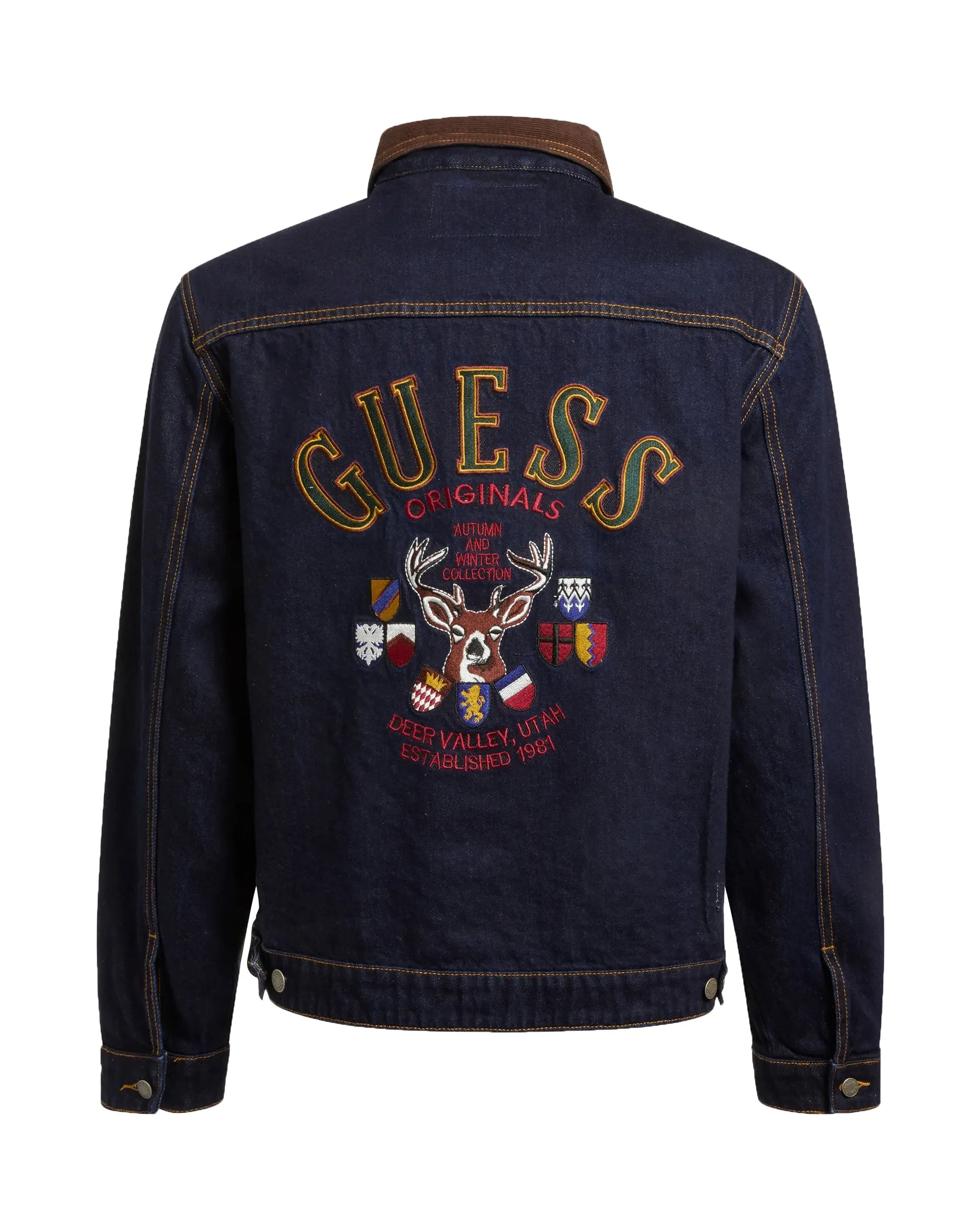 Giacca Uomo Deer Denim Jacket Guess Originals