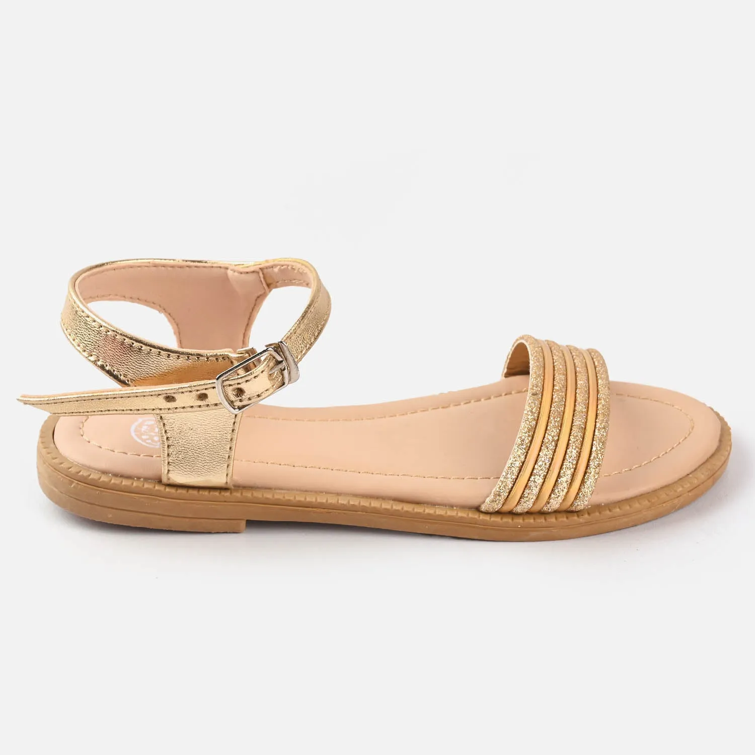 Girls Sandals 203-74-Golden