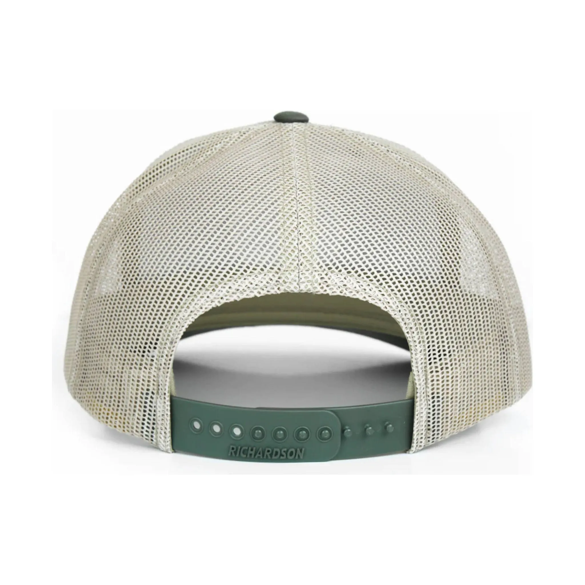 Grundens Hook Trucker Hat - Army Olive/Tan