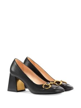 GUCCI Horsebit mid-heel pumps