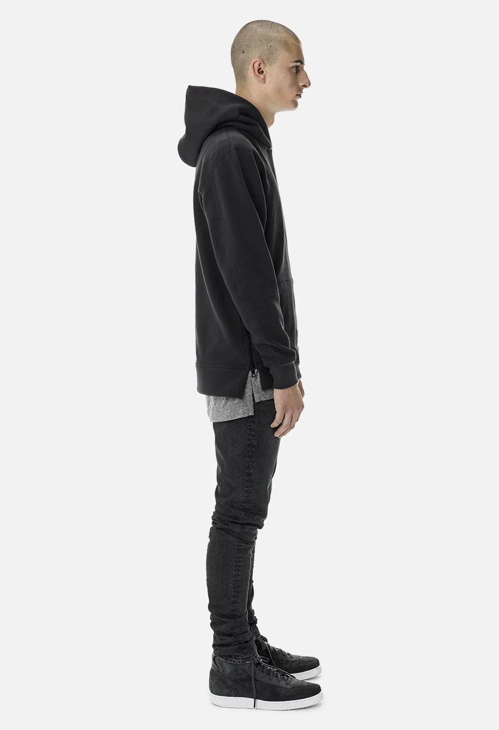 Hooded Villain / Slate x Black