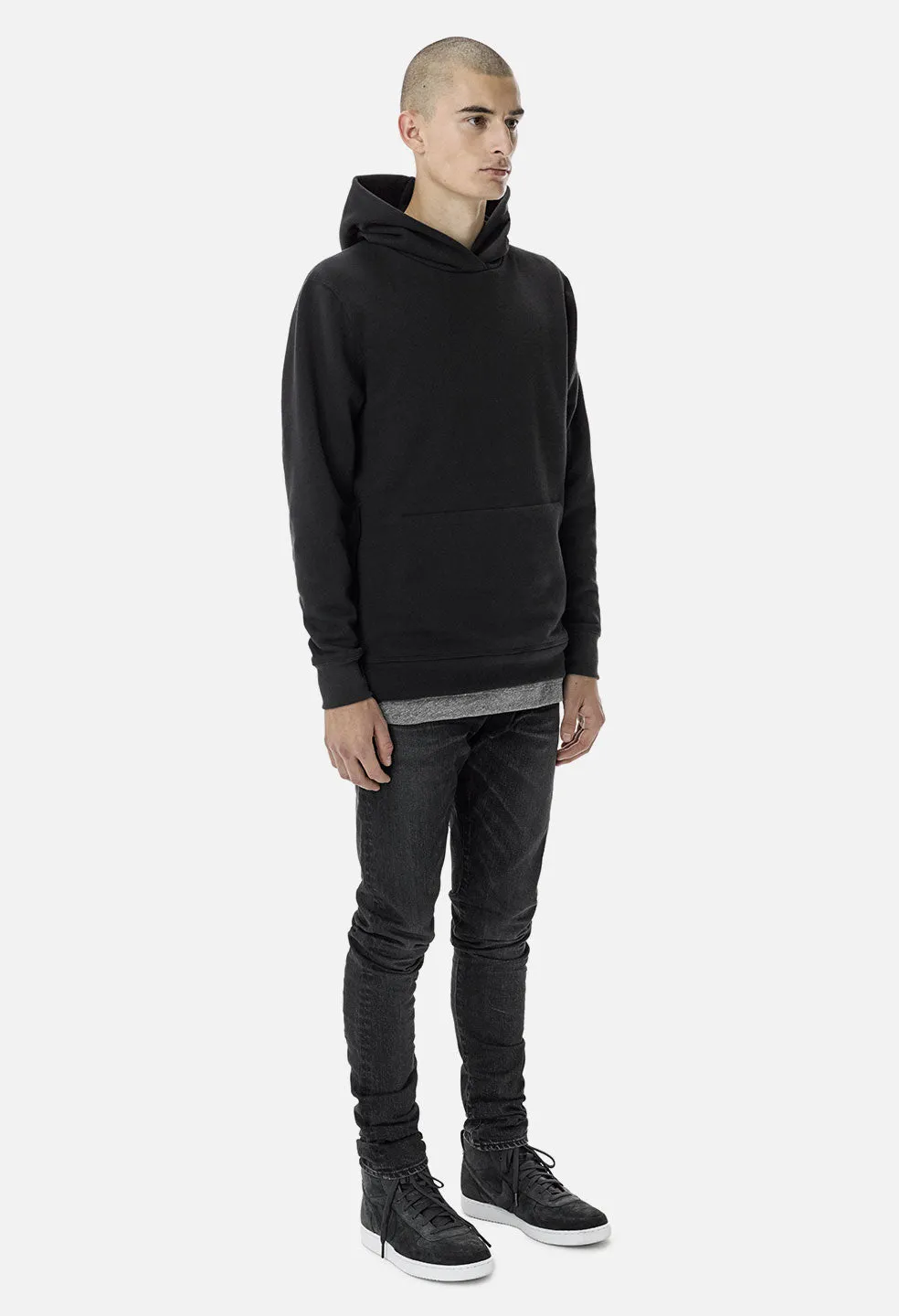 Hooded Villain / Slate x Black