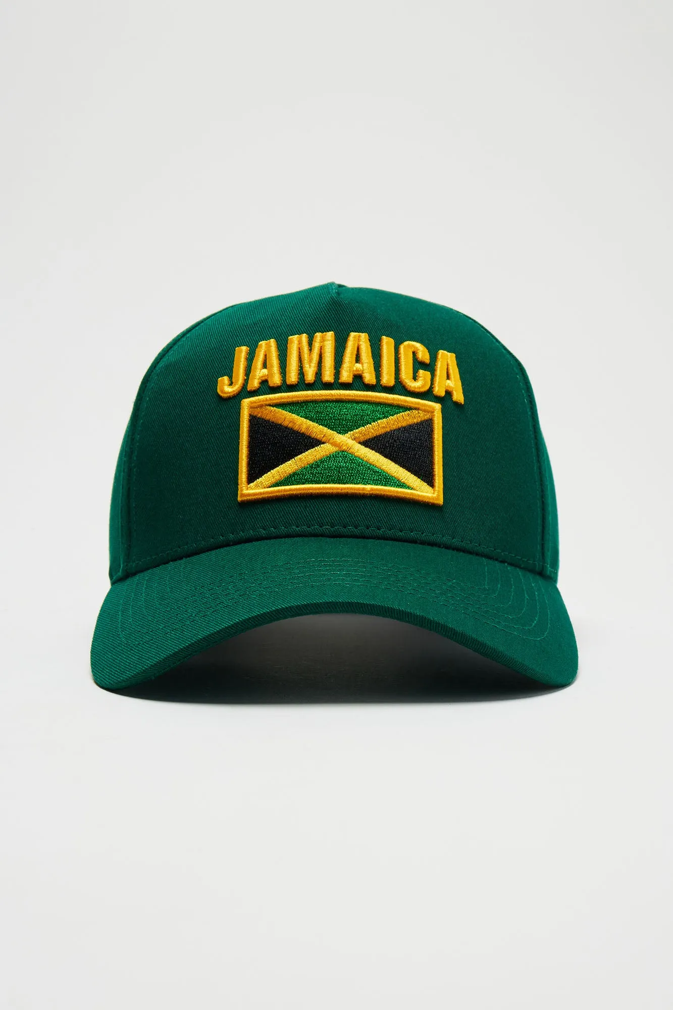 Jamaica Vacay Baseball Hat - Green/combo