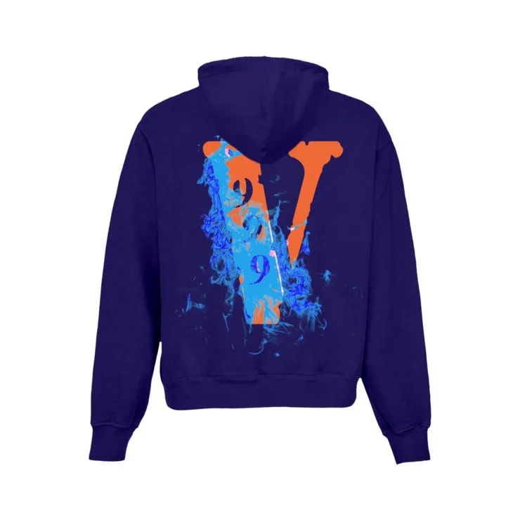 Juice World x Vlone Hoodie Purple