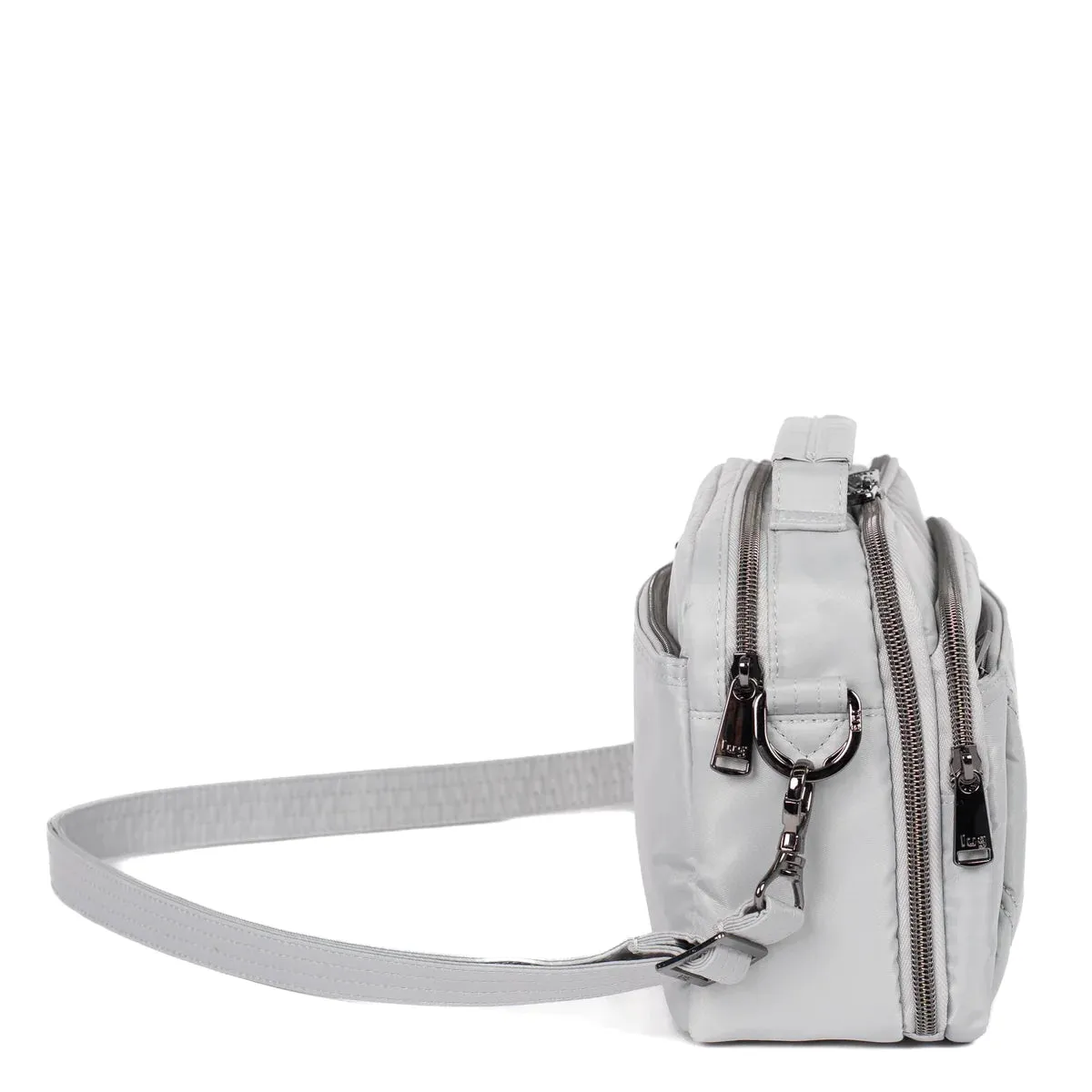 Cloud Grey LUG Scoop SE Crossbody Bag with Modifiers