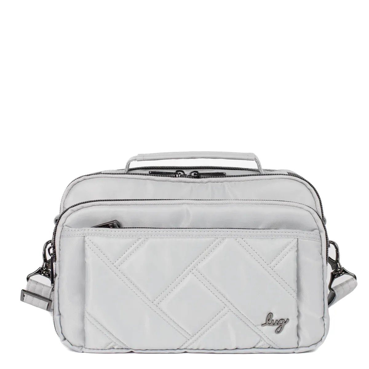 Cloud Grey LUG Scoop SE Crossbody Bag with Modifiers