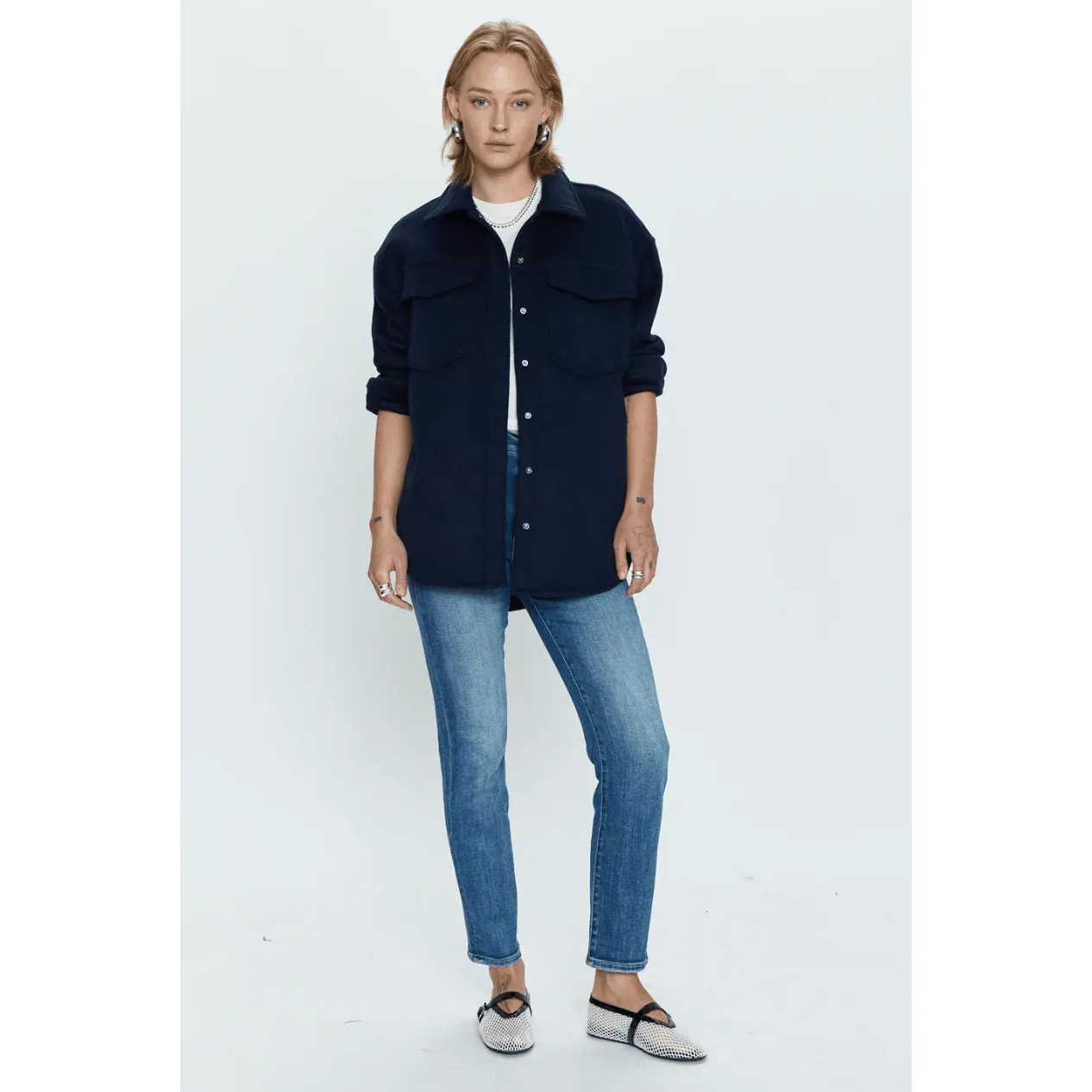 Mandy Oversized Shirt Jacket