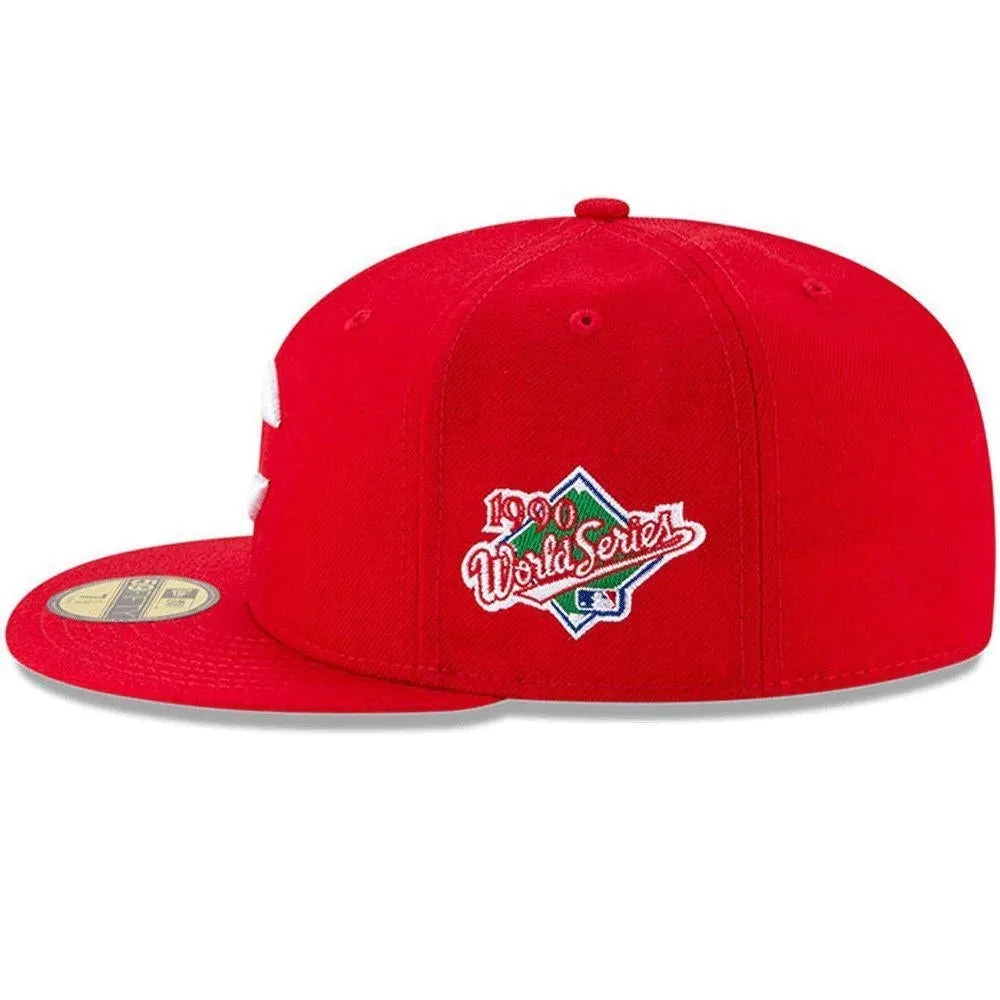 New Era 59FIFTY Cincinnati Reds 1990 World Series Fitted