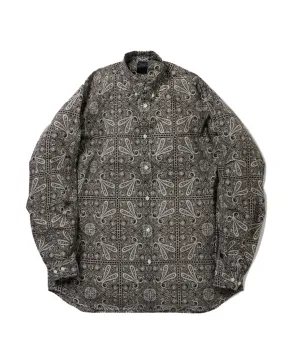 Paisley Tech Button Down