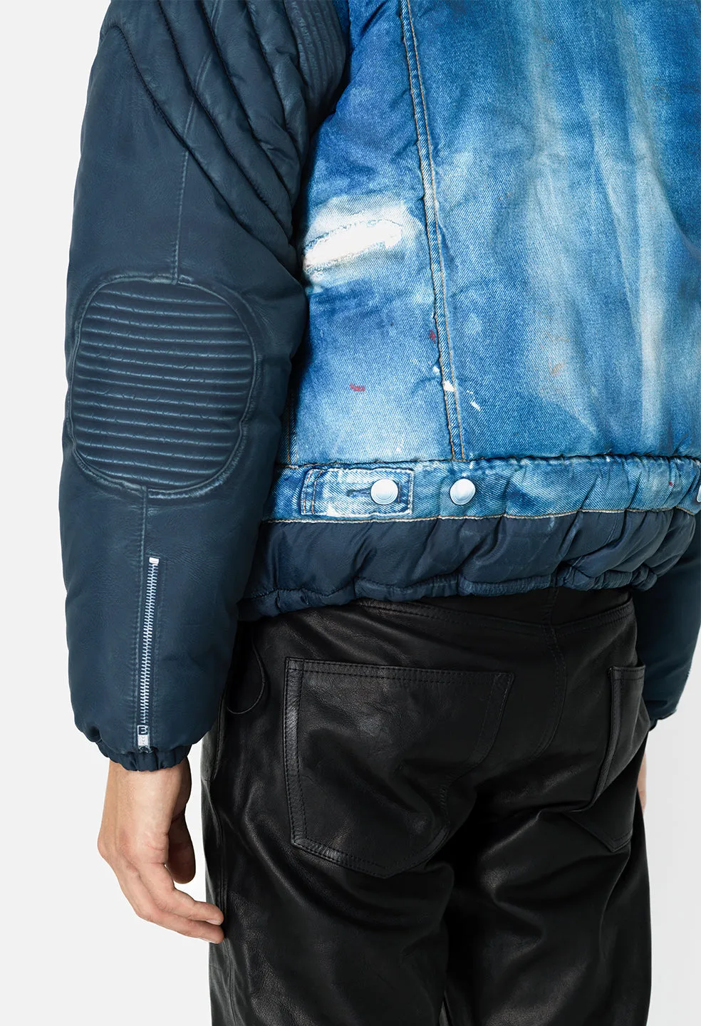 Pico Puffer Digital Print / Denim X Rider