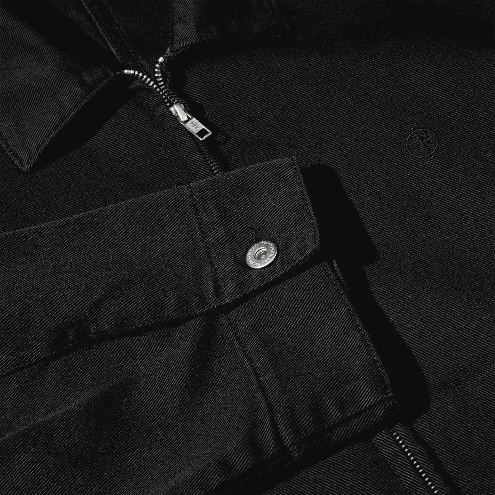 Polar Skate Co. Dane Jacket Black Twill