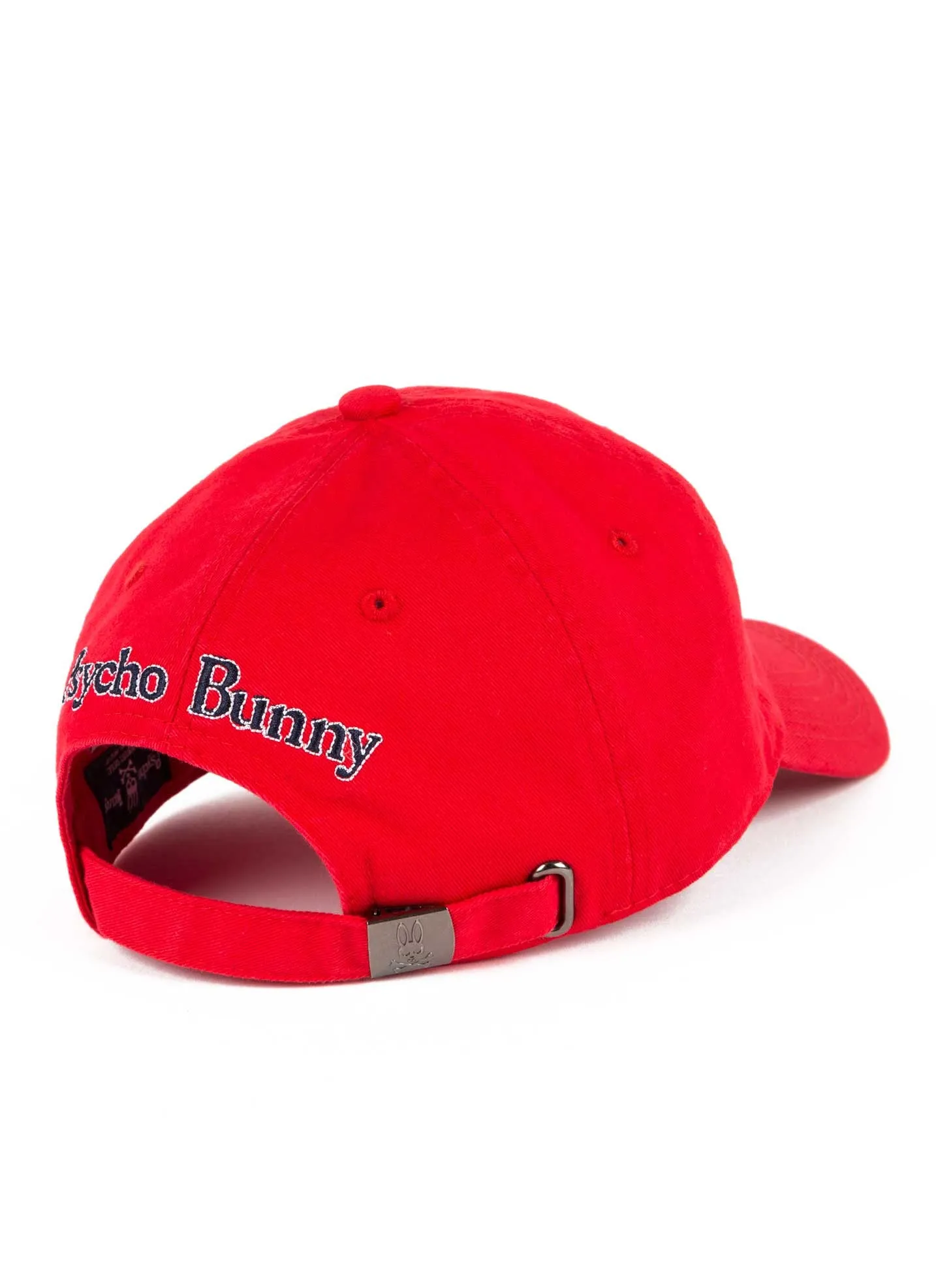 Psycho Bunny Sunbleached Hat - Brilliant Red