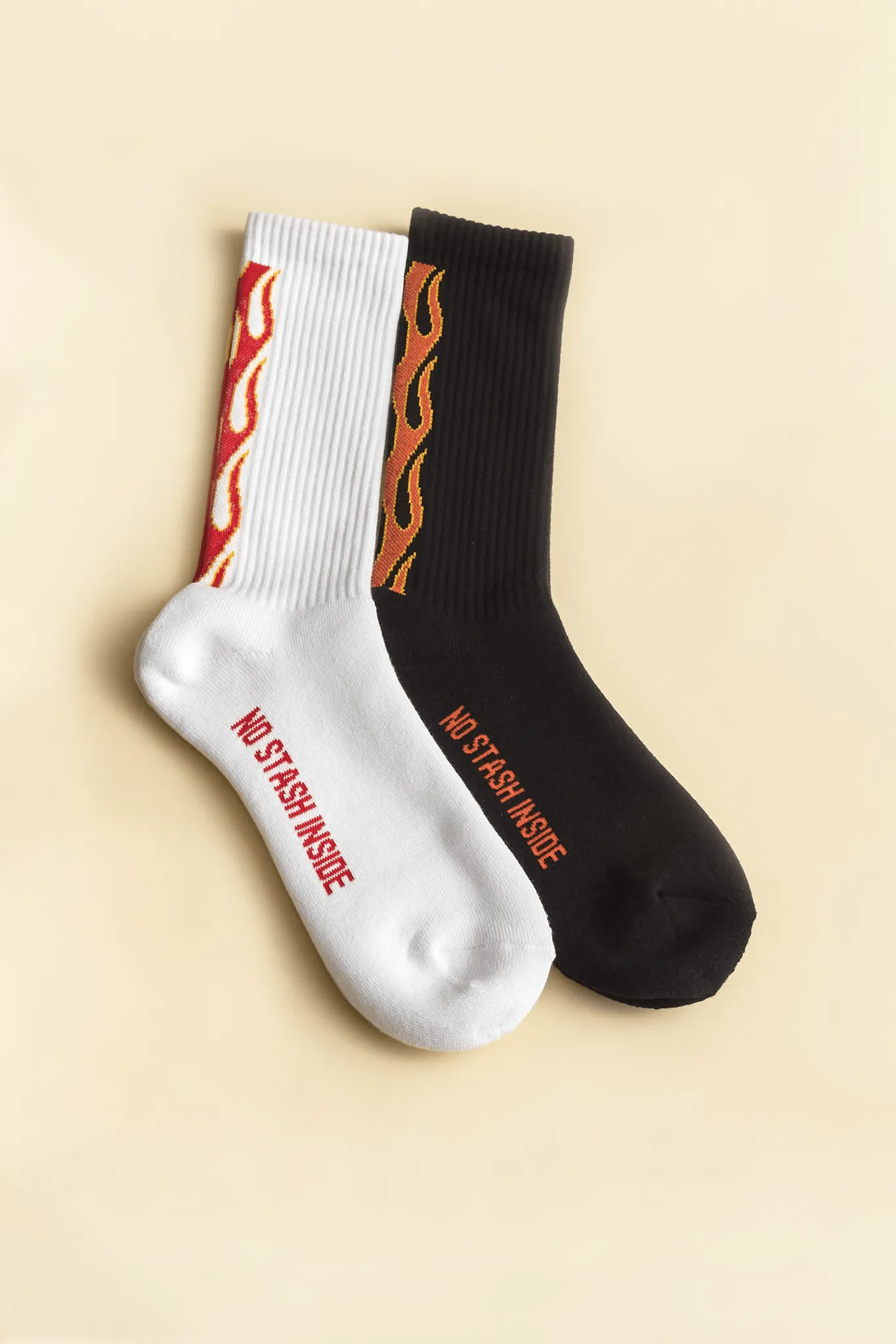 Radiall Flames Socks - Black