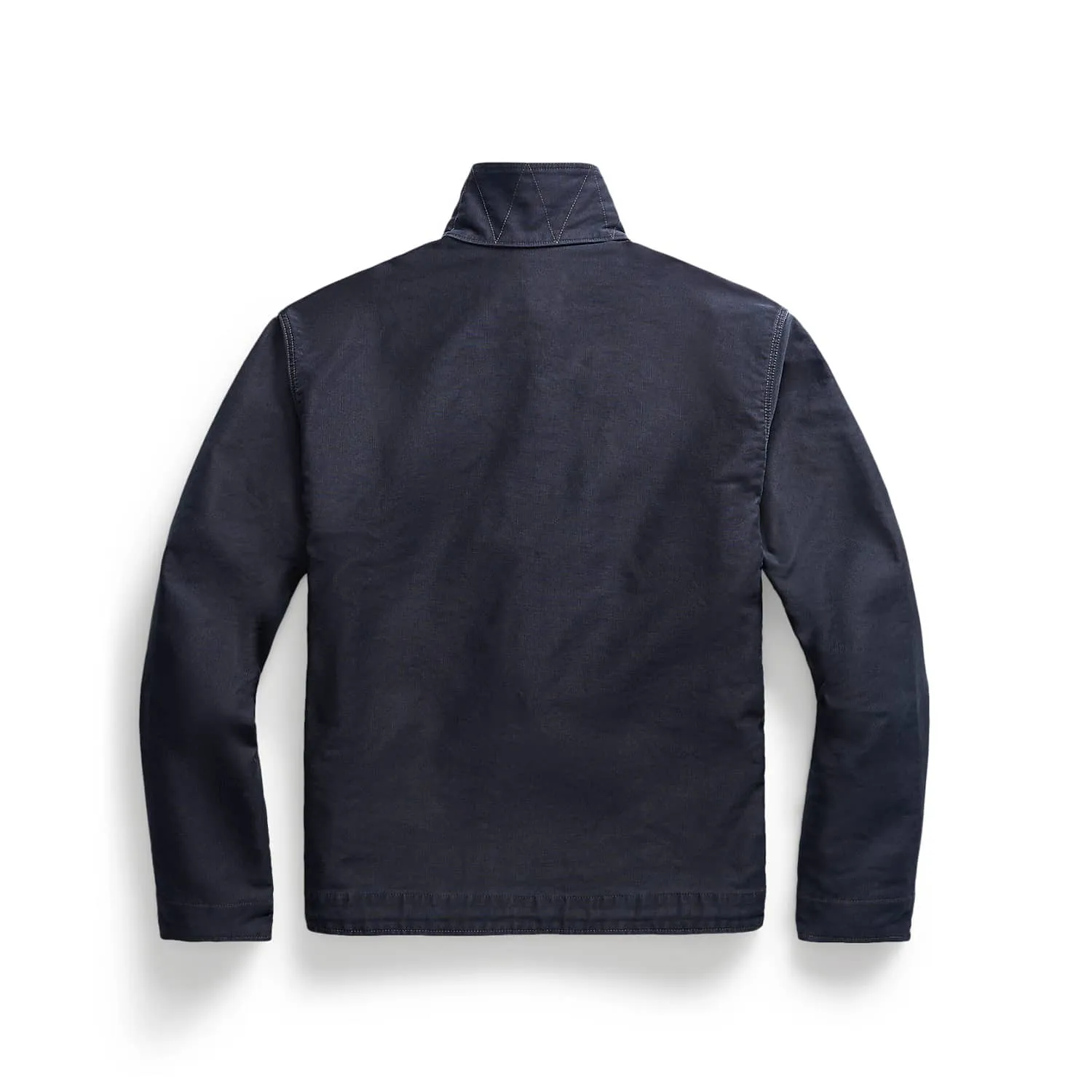 Dark Navy RRL Jungle Cloth Deck Jacket - Optimized E-commerce Title