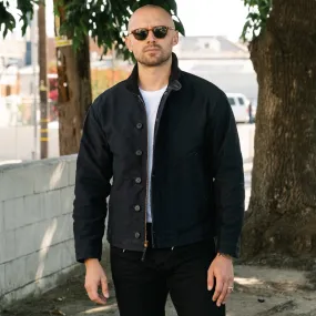 Dark Navy RRL Jungle Cloth Deck Jacket - Optimized E-commerce Title