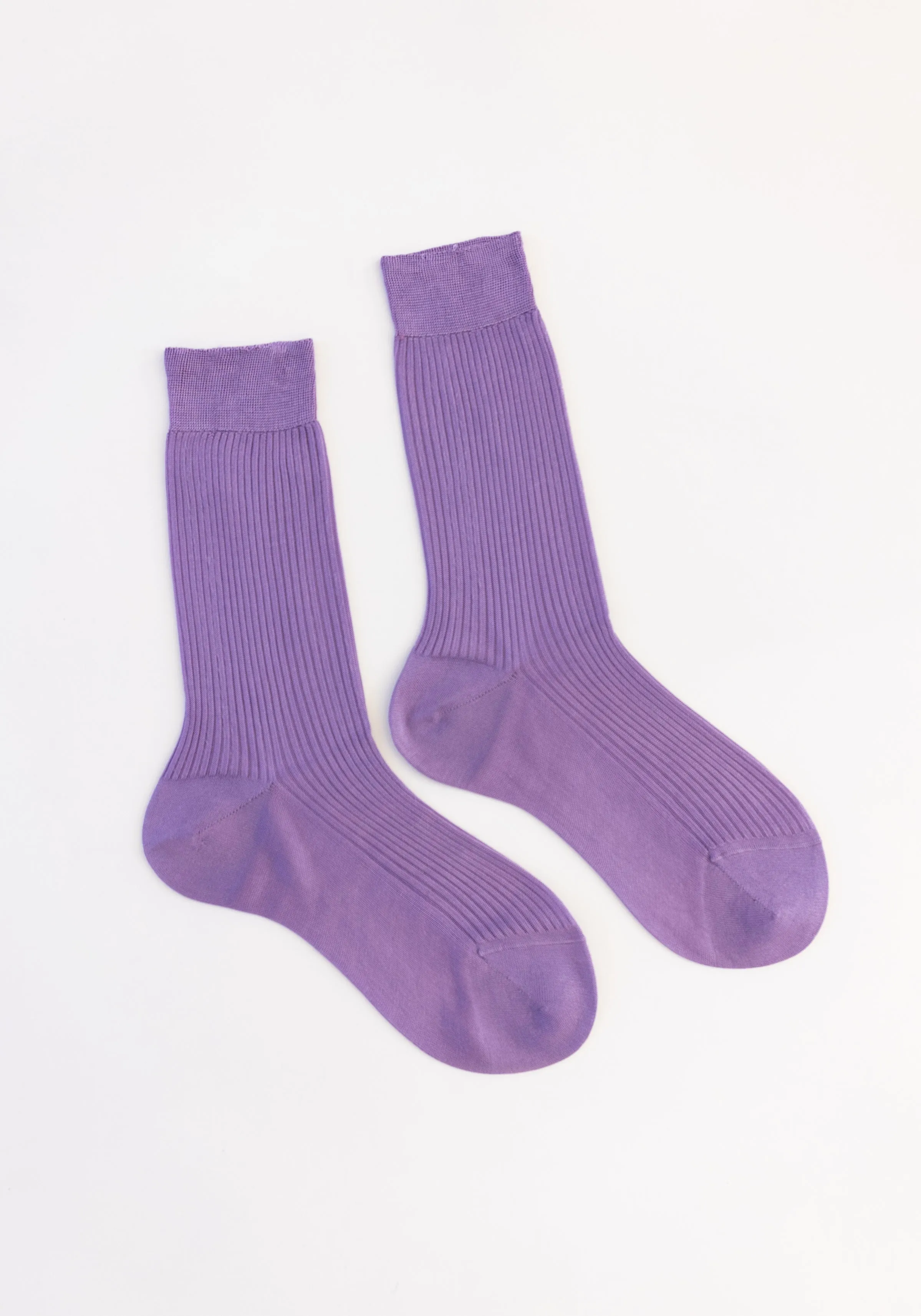 Silk Sock in Lilac