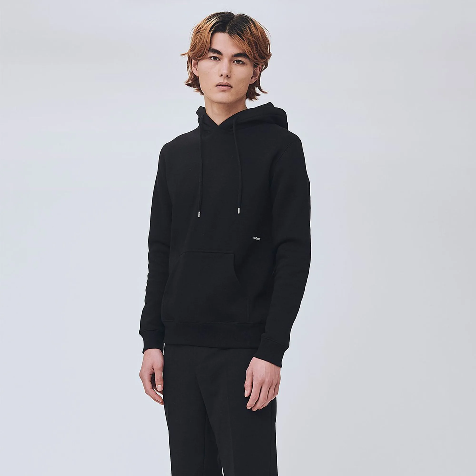 Soulland Mens Wallance Hoodie 'Black'