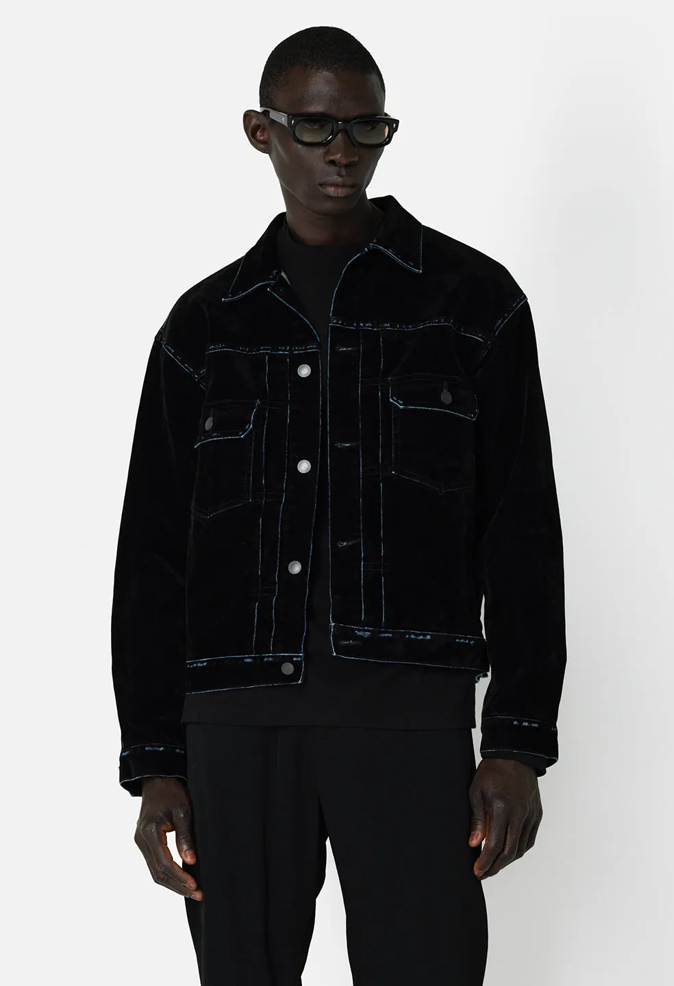 Thumper Jacket Type II / Crush Flock Black