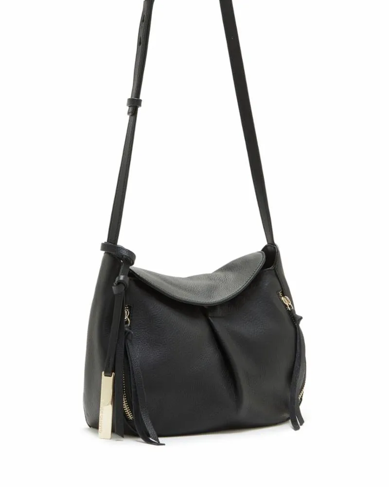 Vince Camuto Handbag CORLA CROSSBODY BLACK/INDIO PEBBLE