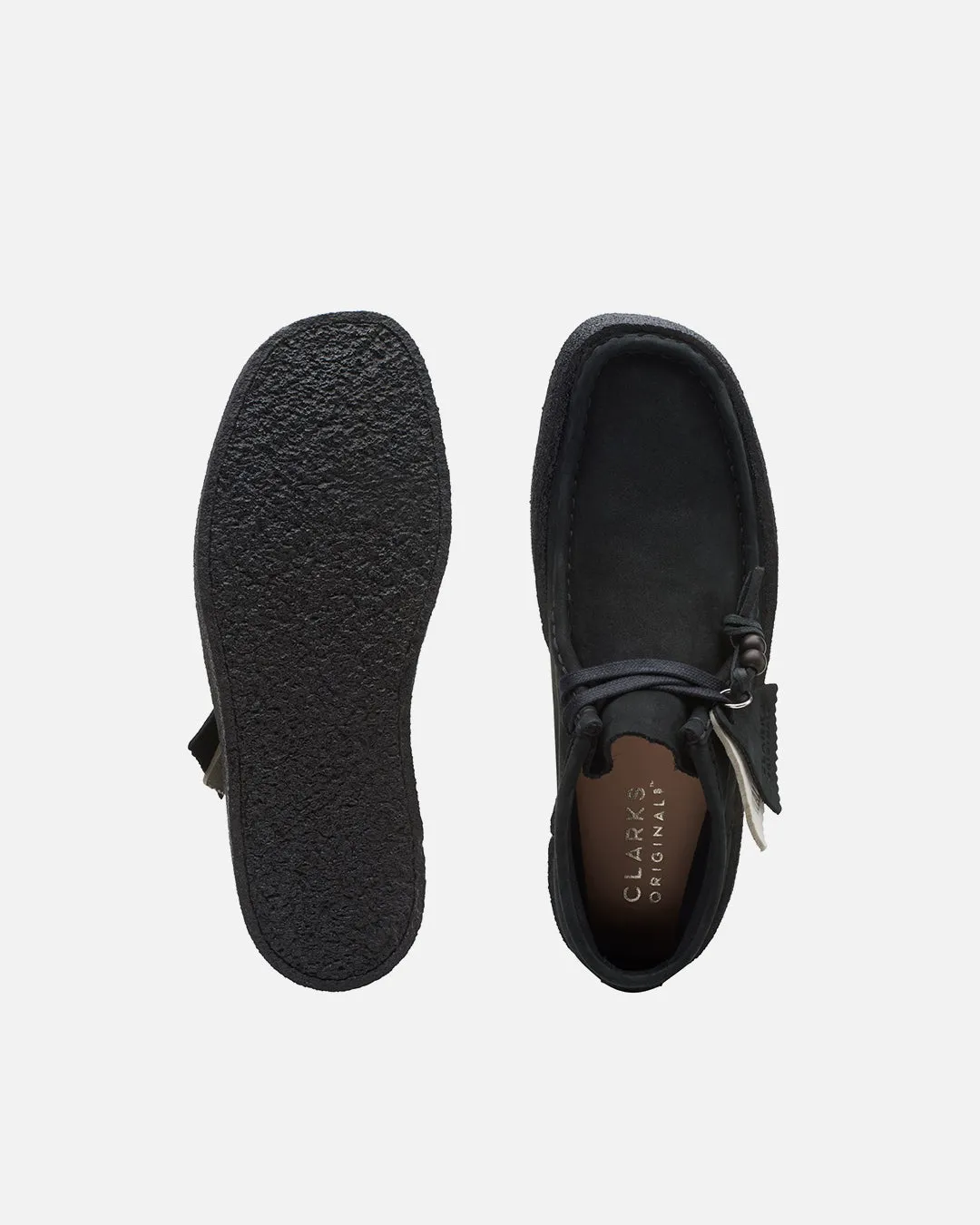 Wallabee Cup Boot - Black Nubuck