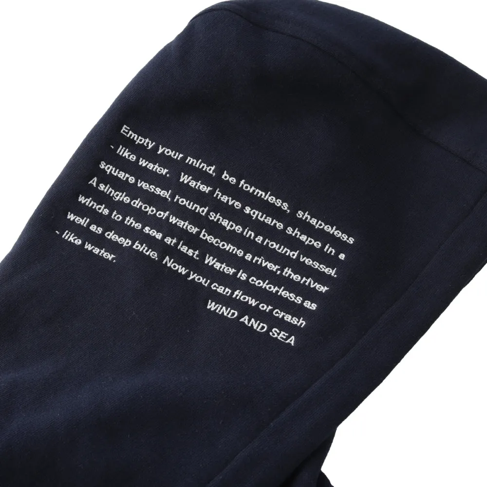 WIND AND SEA SEA (S_E_A) HOODIE-NAVY