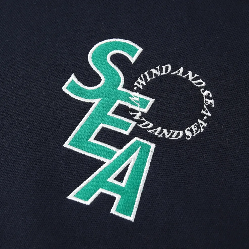 WIND AND SEA SEA (S_E_A) HOODIE-NAVY