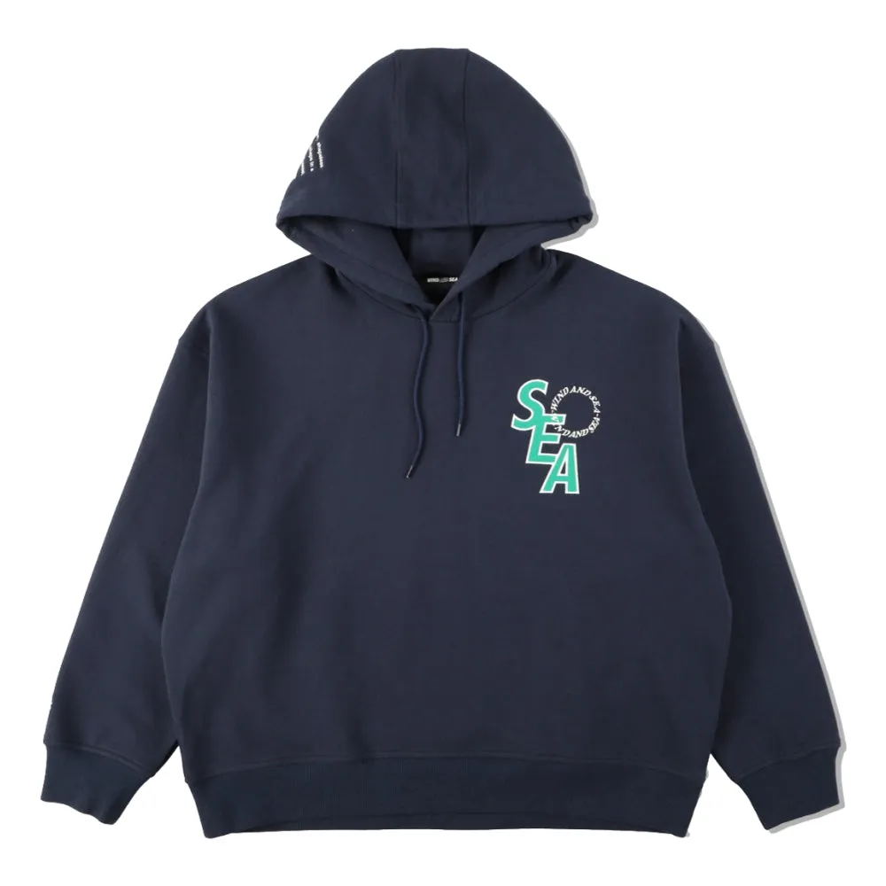 WIND AND SEA SEA (S_E_A) HOODIE-NAVY