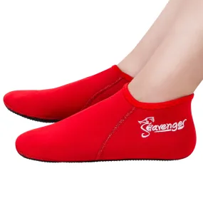 Zephyr 3mm Neoprene Socks - Red